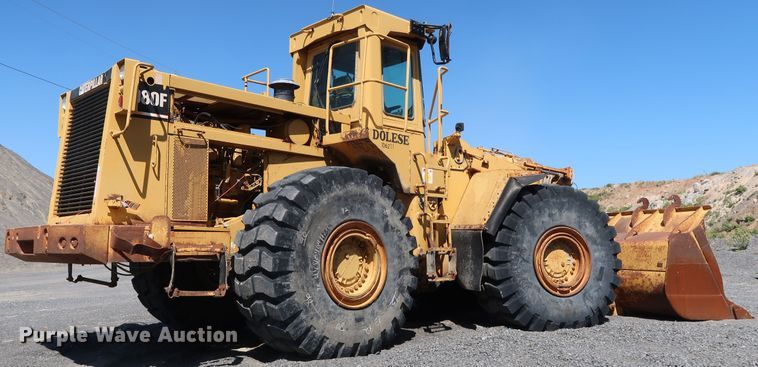 image for item DG7031 1993 Caterpillar 980F wheel loader