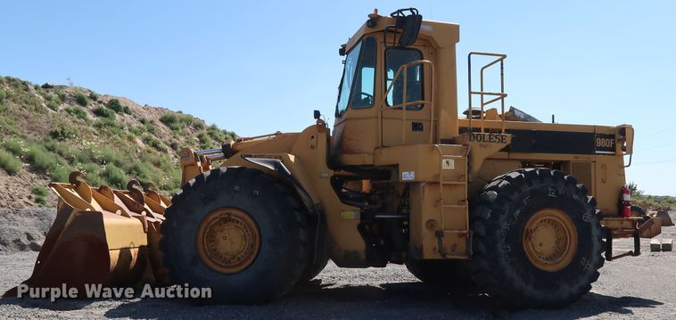 image for item DG7031 1993 Caterpillar 980F wheel loader