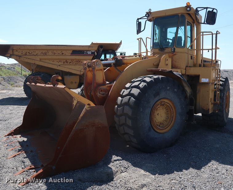 image for item DG7031 1993 Caterpillar 980F wheel loader