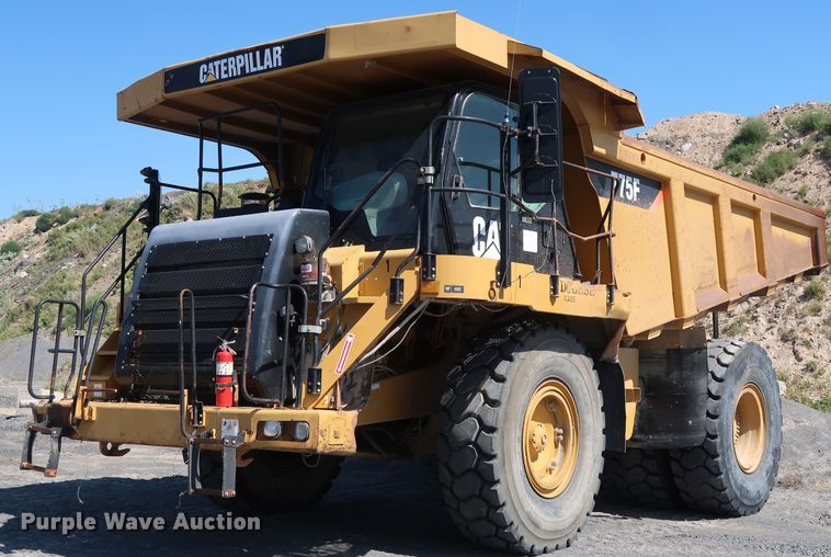 image for item DG7032 2007 Caterpillar 775F haul truck