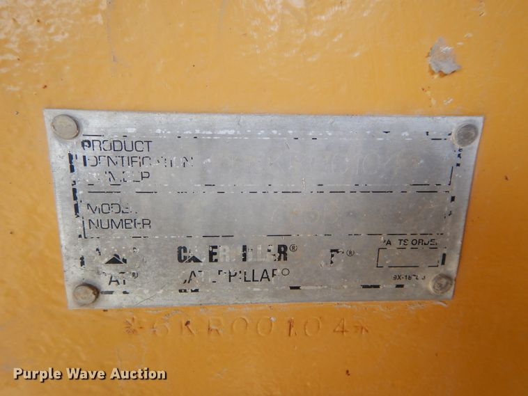 image for item DG7033 1999 Caterpillar 775D haul truck