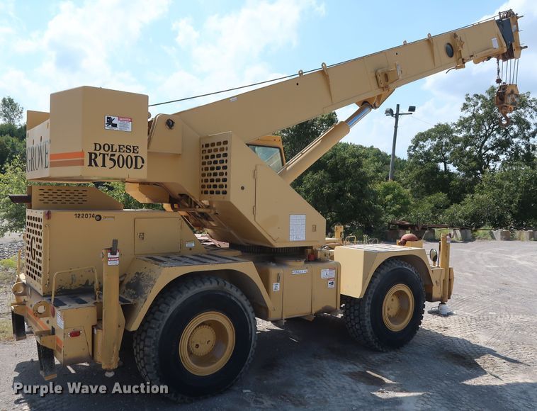 image for item DG7035 1999 Grove RT500D crane