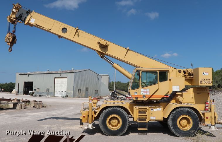image for item DG7035 1999 Grove RT500D crane