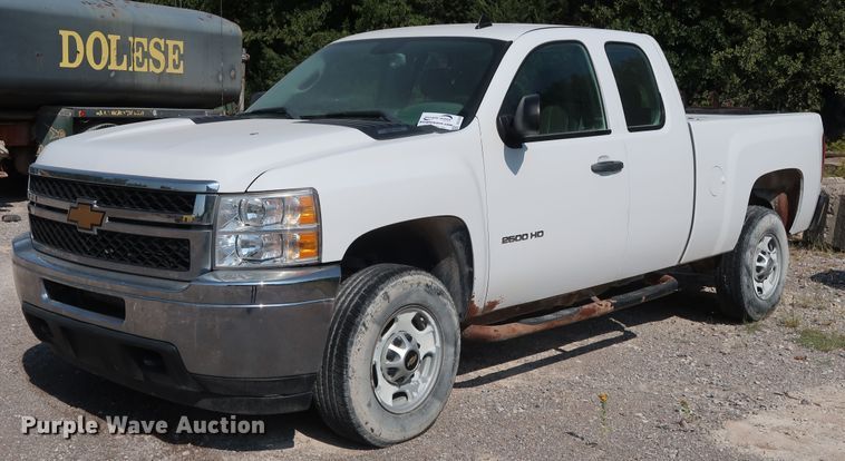 image for item DG7038 2013 Chevrolet Silverado 2500HD Ext. Cab pickup truck