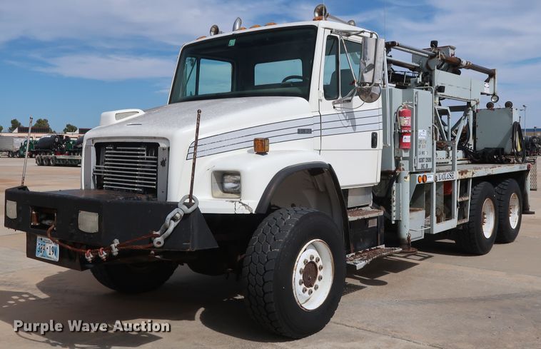 image for item DG7040 1996 Freightliner FL80 drilling rig truck