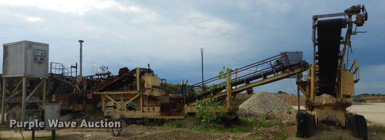 image for item DH3584 1952 Cedarapids 5X14 jaw crushing plant