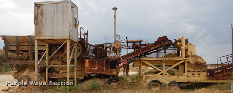 image for item DH3584 1952 Cedarapids 5X14 jaw crushing plant