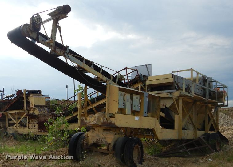 image for item DH3584 1952 Cedarapids 5X14 jaw crushing plant