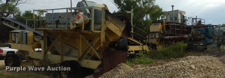 image for item DH3584 1952 Cedarapids 5X14 jaw crushing plant