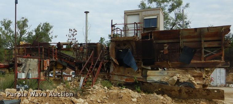 image for item DH3584 1952 Cedarapids 5X14 jaw crushing plant