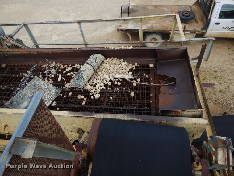 image for item DH3584 1952 Cedarapids 5X14 jaw crushing plant