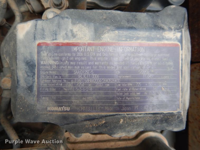 image for item DH3591 2006 Komatsu HM300-2 haul truck