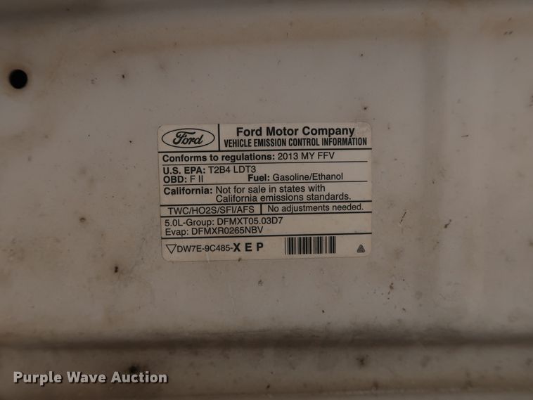 image for item GE9007 2013 Ford F150 XLT SuperCrew pickup truck