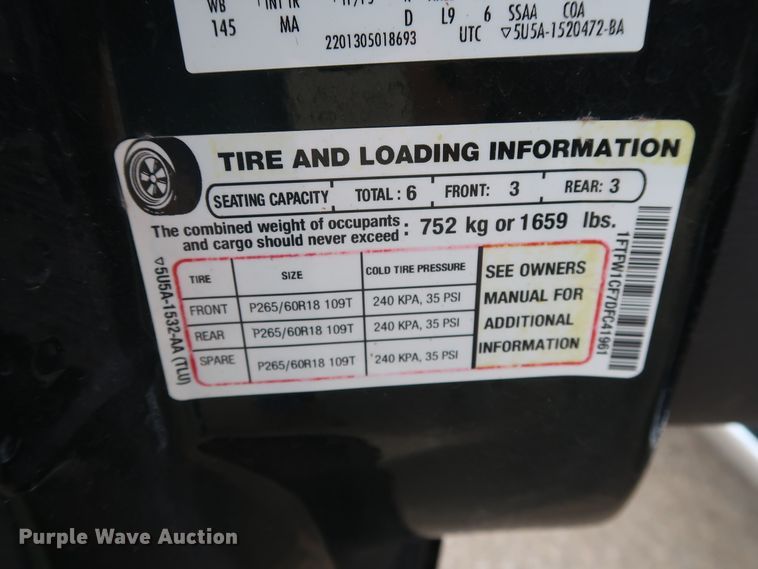 image for item GE9013 2013 Ford F150 XLT SuperCrew pickup truck