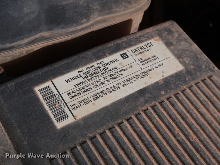 image for item GE9014 2008 Chevrolet Silverado 2500HD pickup truck