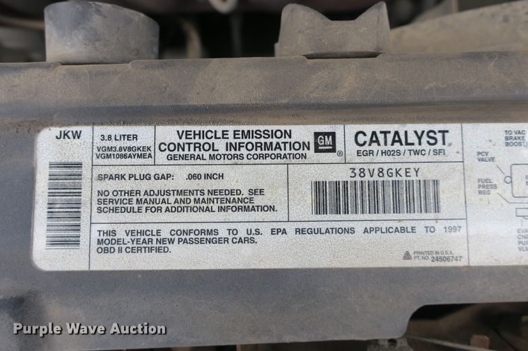 image for item DB10157 1997 Buick LeSabre