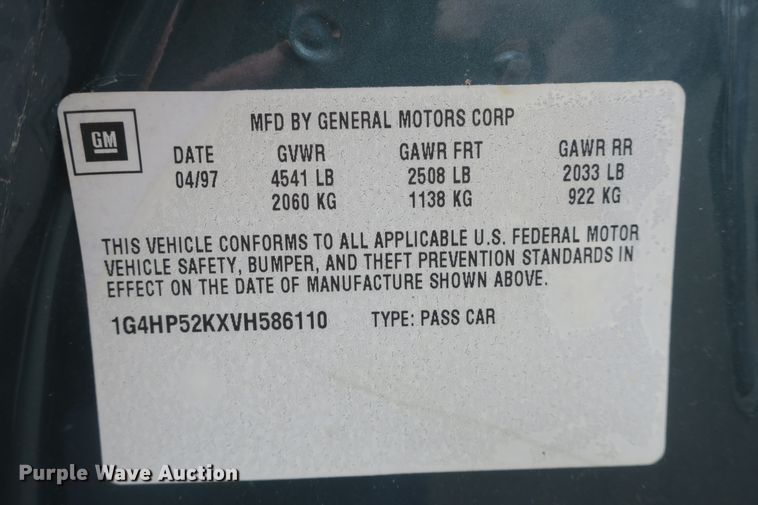 image for item DB10157 1997 Buick LeSabre