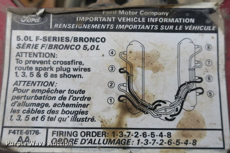 image for item DB10159 1996 Ford F150 pickup truck