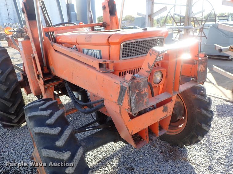 image for item DB7599 Kubota M4500DT MFWD tractor