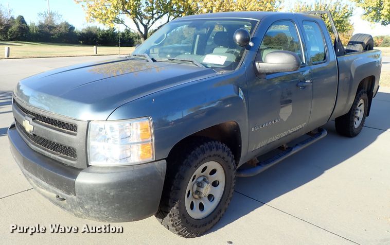 image for item DB7604 2008 Chevrolet Silverado 1500 Ext. Cab pickup truck