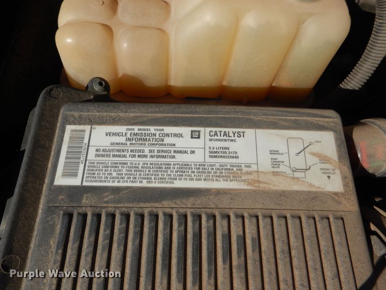 image for item DD4531 2005 GMC Yukon XL 1500 SUV