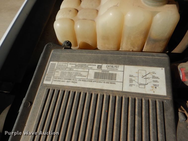 image for item DD4536 2002 GMC Sierra 1500 pickup truck