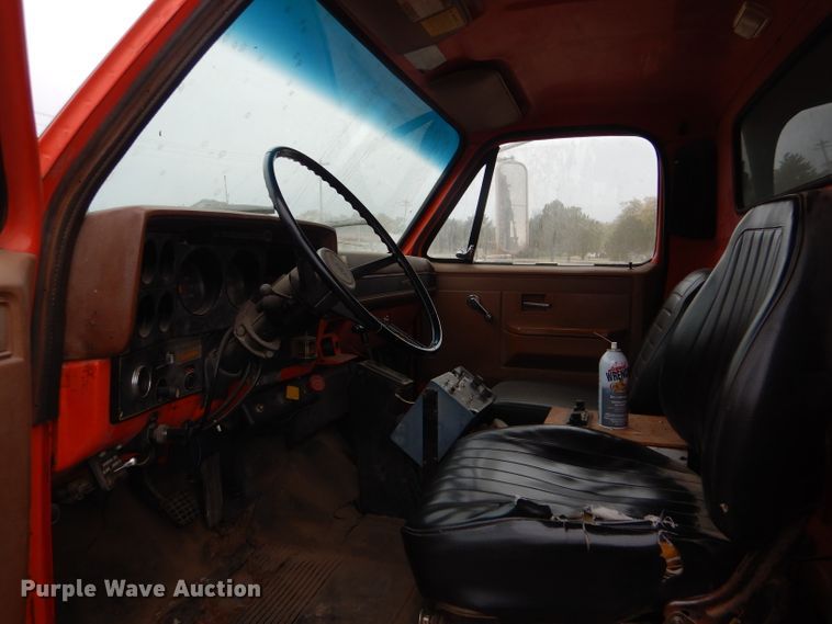 image for item DD4559 1988 GMC TopKick 7000 dump truck