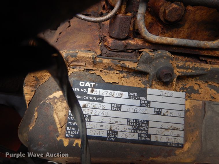 image for item DD4559 1988 GMC TopKick 7000 dump truck