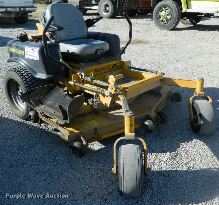image for item DE4360 Hustler Super Z ZTR lawn mower