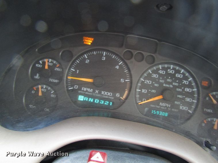 image for item DG6597 2001 Chevrolet Blazer SUV