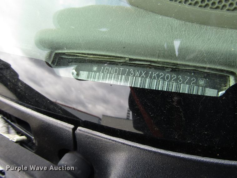 image for item DG6597 2001 Chevrolet Blazer SUV