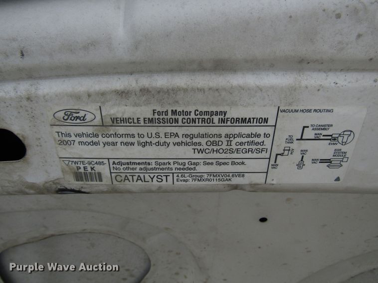 image for item DG6598 2007 Ford Crown Victoria Police Interceptor