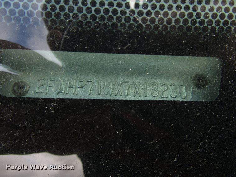 image for item DG6598 2007 Ford Crown Victoria Police Interceptor