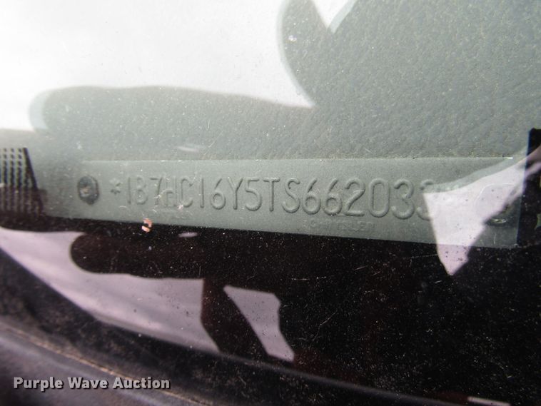 image for item DG6605 1996 Dodge Ram 1500 pickup truck