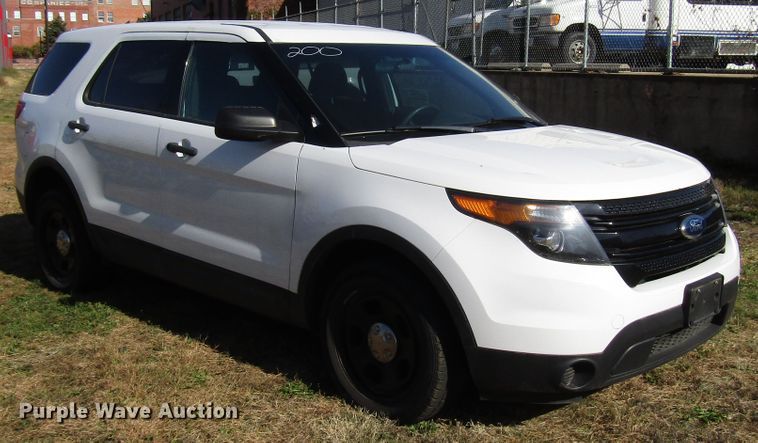 image for item DG6623 2013 Ford Explorer Police Interceptor SUV