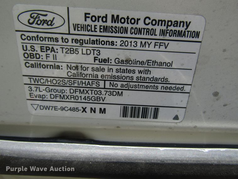 image for item DG6623 2013 Ford Explorer Police Interceptor SUV