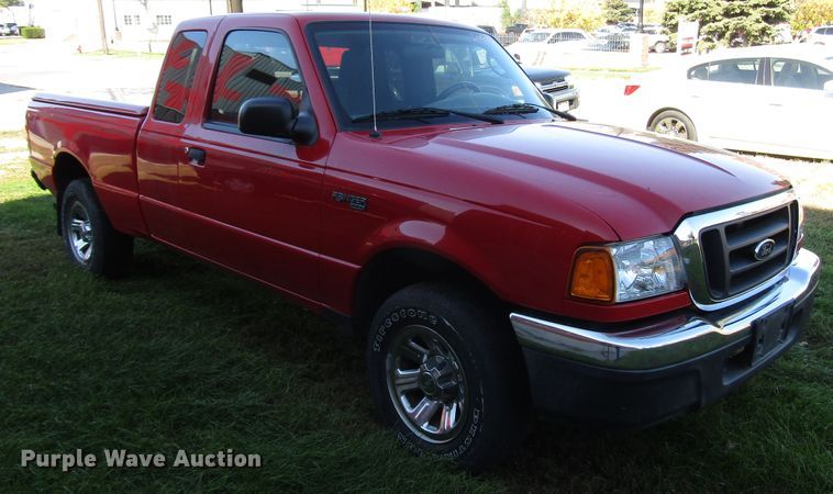 image for item DG6626 2004 Ford Ranger SuperCab pickup truck