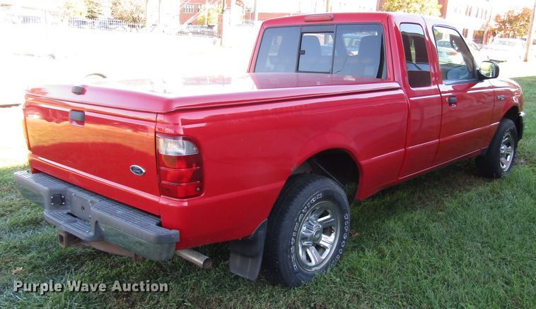 image for item DG6626 2004 Ford Ranger SuperCab pickup truck