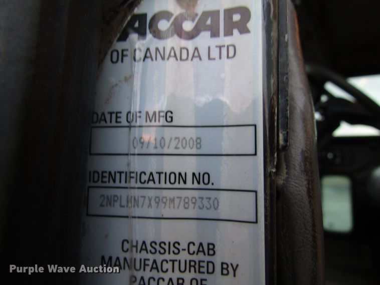 image for item DG6640 2009 Peterbilt 335 dump truck