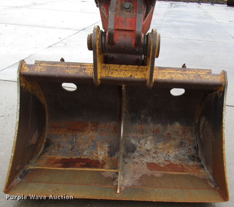 image for item DG6641 1994 John Deere 595D rubber tire excavator