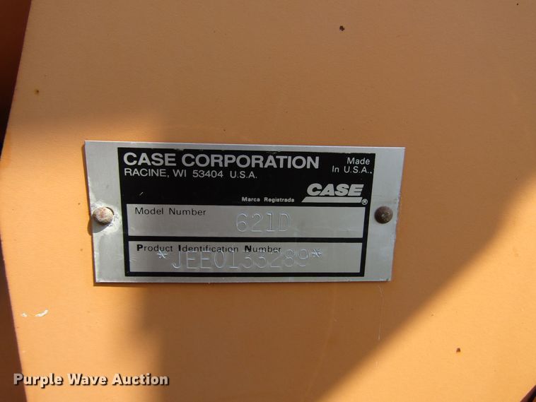 image for item DG8205 2002 Case 621D wheel loader