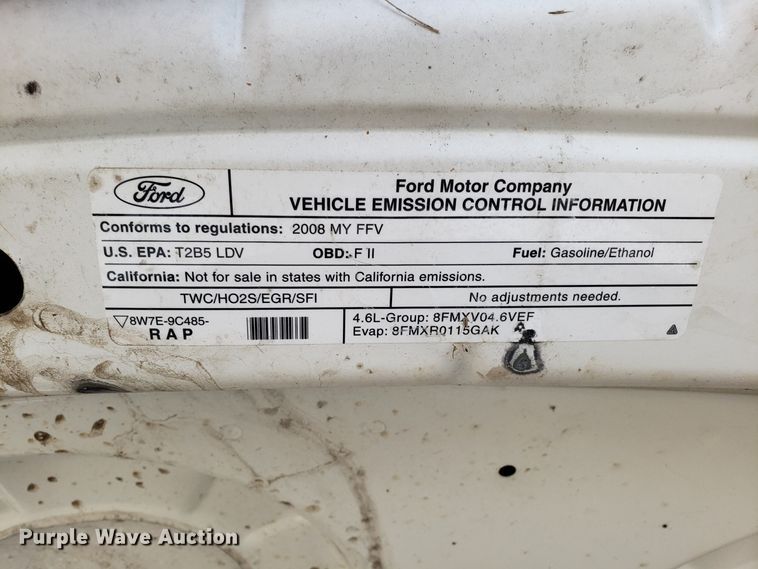 image for item DG8822 2008 Ford Crown Victoria Police Interceptor