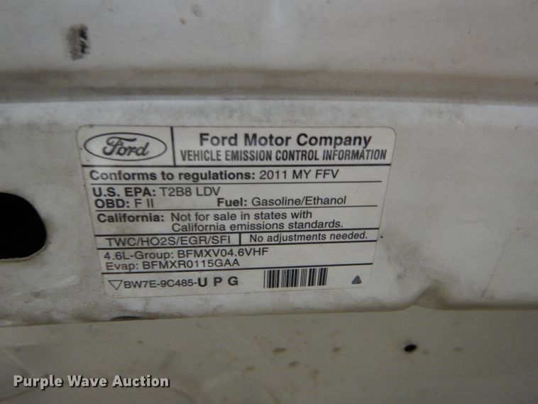 image for item DH2628 2011 Ford Crown Victoria Police Interceptor