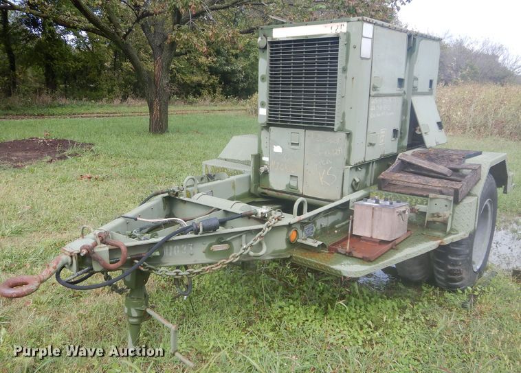 image for item DH3611 1986 Military MEP004A generator