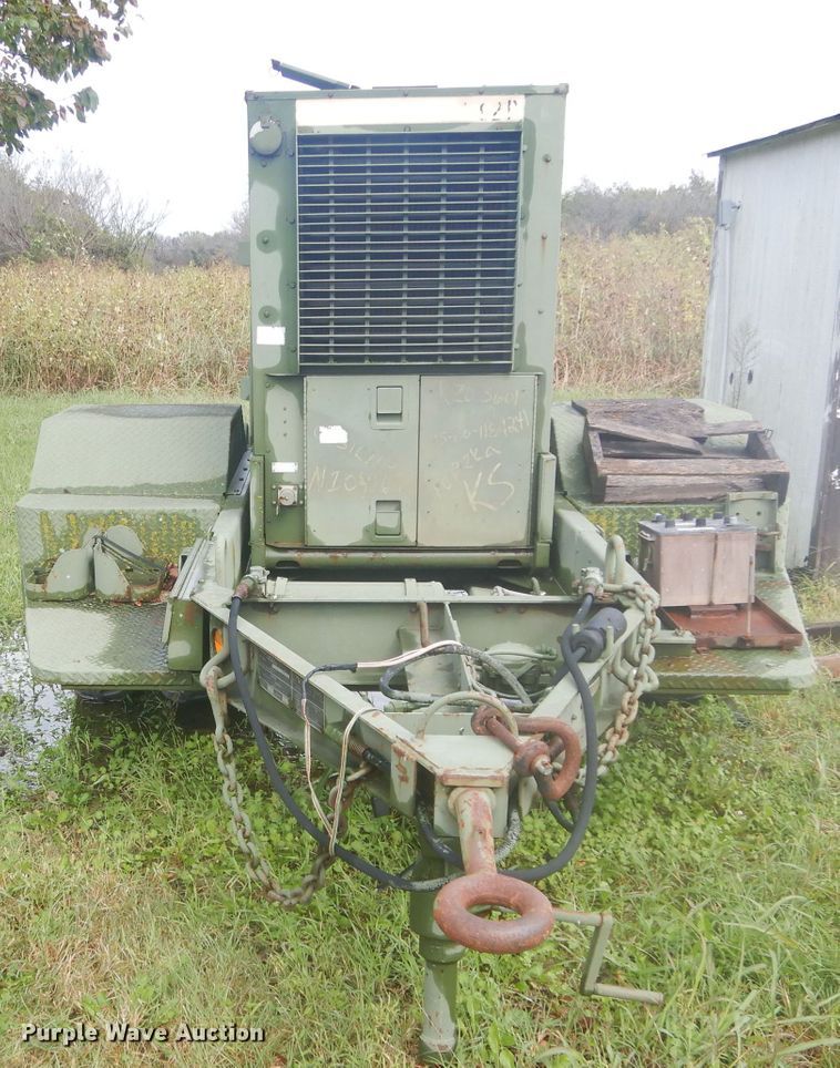 image for item DH3611 1986 Military MEP004A generator