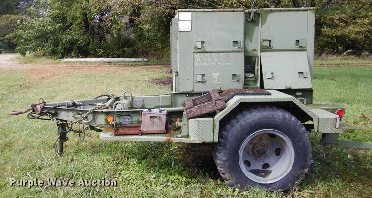 image for item DH3611 1986 Military MEP004A generator