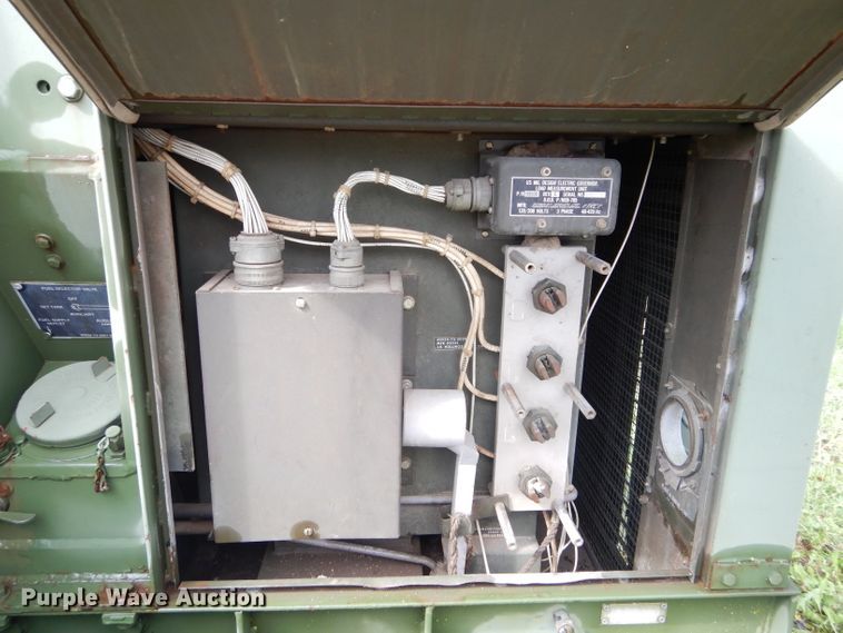 image for item DH3611 1986 Military MEP004A generator