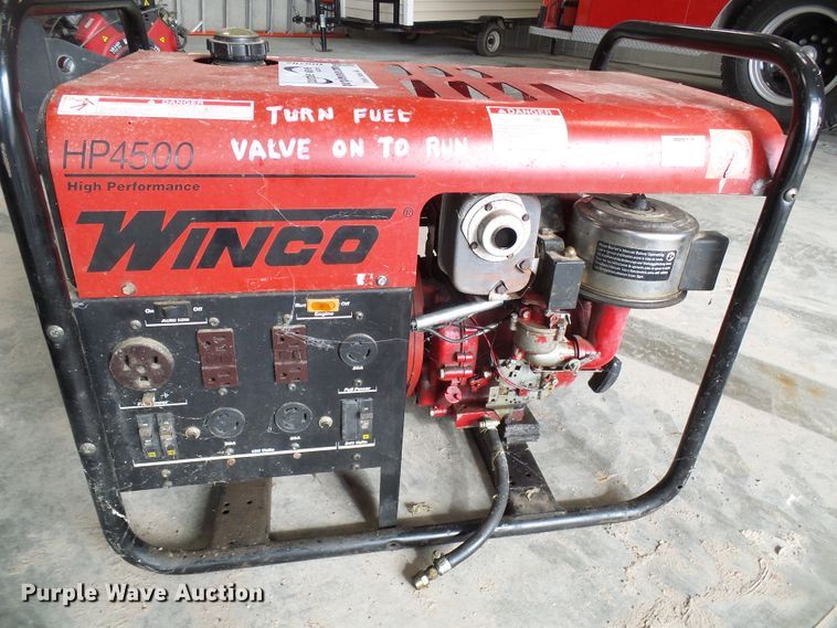 image for item DI0702 Winco generator