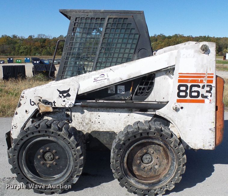 image for item DI0711 1998 Bobcat 863 skid steer