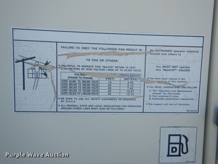 image for item DI2353 1999 Terex TB85 boom lift